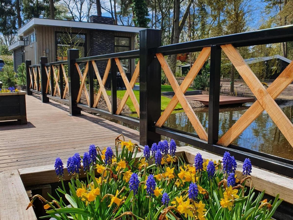 Great Chalet With Air Conditioning, Near Veluwe Хундерло Экстерьер фото